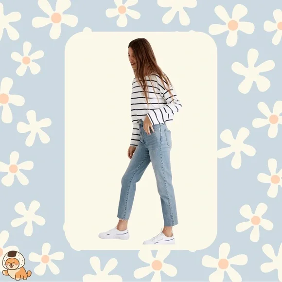 Madewell The Perfect Vintage Jean in Ellicott Wash, Sz 26 - Picture 2 of 15